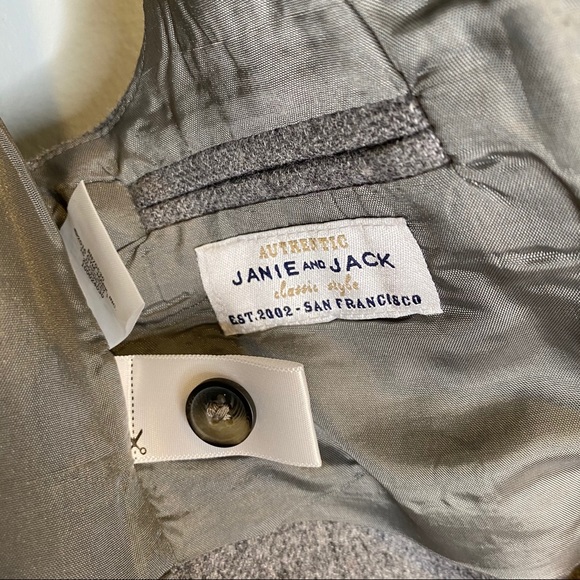 JANIE AND JACK matching suit vest pants - Picture 4 of 12